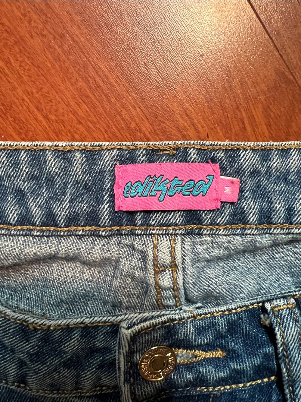 Edikted painter/ carpenter/ Utility Jeans size M - Picture 3 of 10